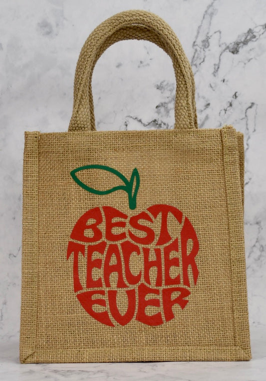 Best Teacher Ever Gift Tote