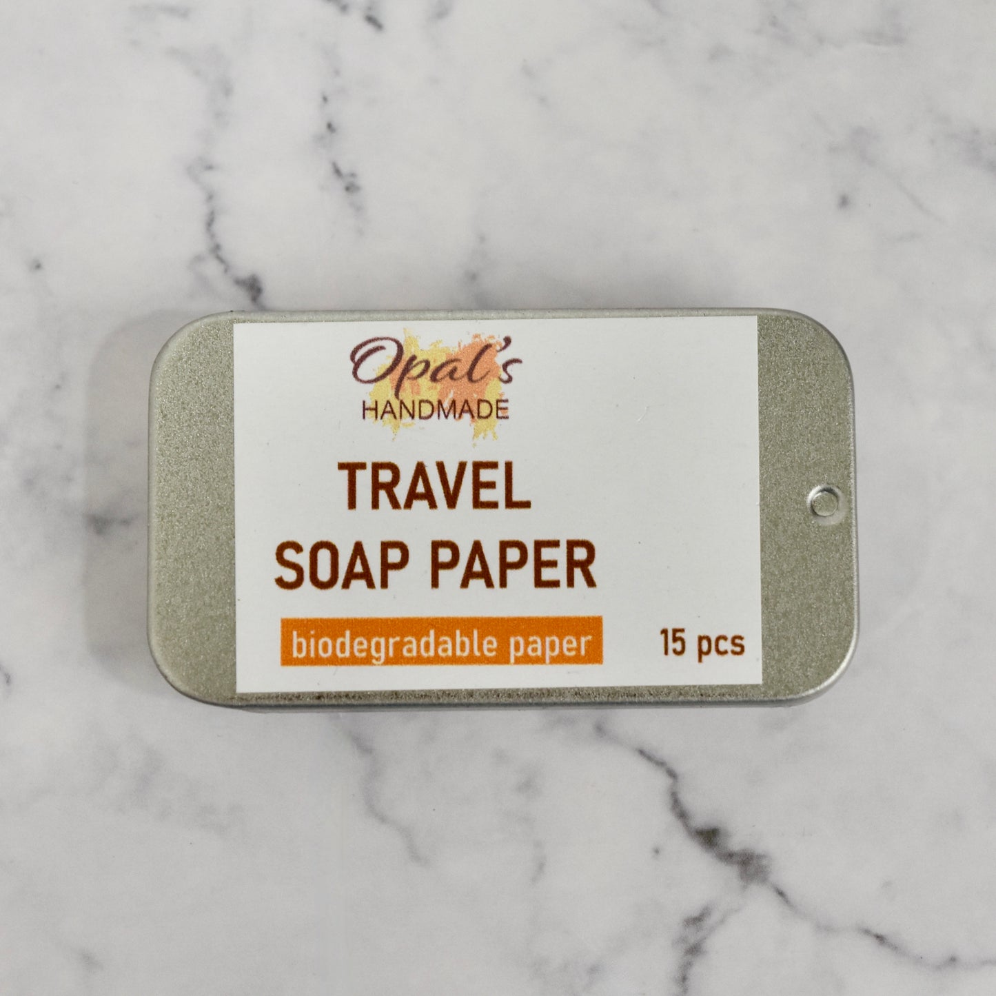 Travel Soap Paper